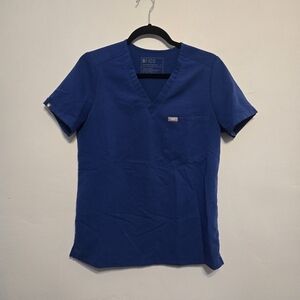 Figs Winning Blue Catarina Top size S